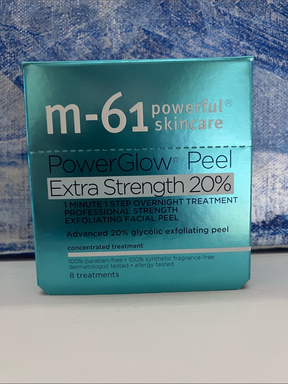 M61 power glow peel extra strength new in box 8 treatments